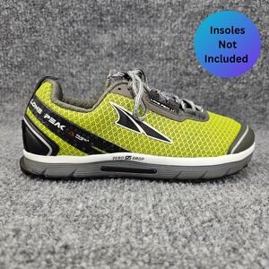 Altra Lone Peak 2.0 Polartec Womens 7 Green Gray Zero Drop Trail Running Shoes